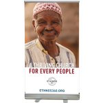 24" Retractable with banner