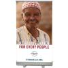 24" Tabletop Retractable stand with Banner
